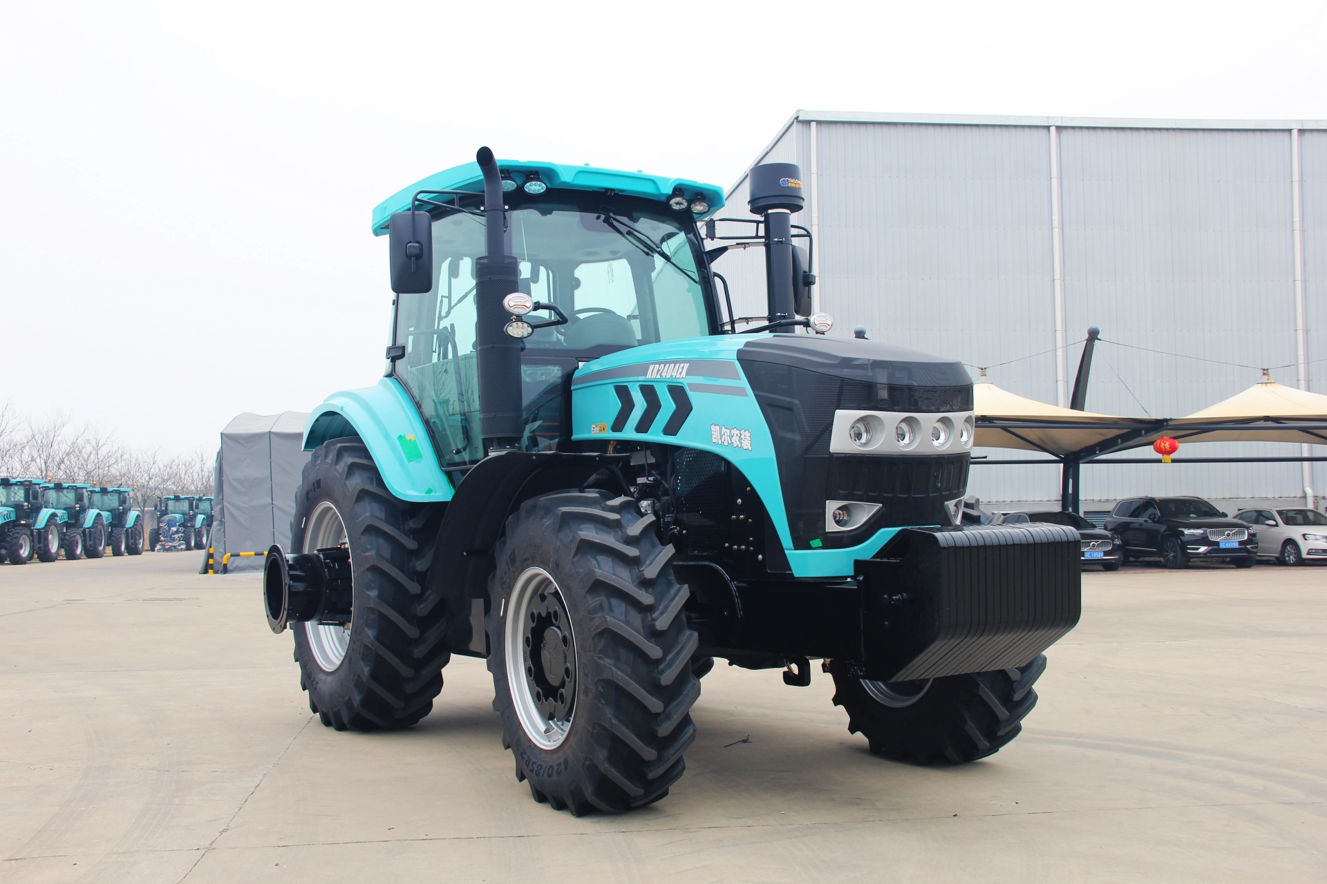 Китайский сельскохозяйственный трактор KR2404EX в России.